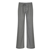 Blue Striped Pants